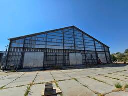 Каркасний ангар (склад) металевий 43*49*16,54 м.