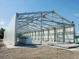 Изготовление металлических каркасов промышленных зданий