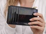 Картхолдер, чехол для платежных карт, визиток из эко кожи Trendz черный перламутр - фото 1
