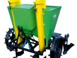 Картофелесажалка двухрядная с бункером для удобрений. ..
