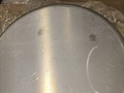 Кастрюля матовая алюминиевая с крышкой 10 л Interos Уценка