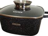 Кастрюля Vezzer с крышкой 22х9.5 см 3.5 л (VZ8008) - фото 1