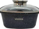 Кастрюля Vezzer с крышкой 22х9.5 см 3.5 л (VZ8008) - фото 2