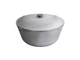 Казан алюминиевый Биол - 450 х 330 мм х 30 л, с крышкой