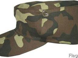 Кепка зимняя рабочая, спецодежда мужская камуфлированная