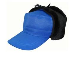 Кепка рабочая утеплення васильковая. Ткань грета ЧШК