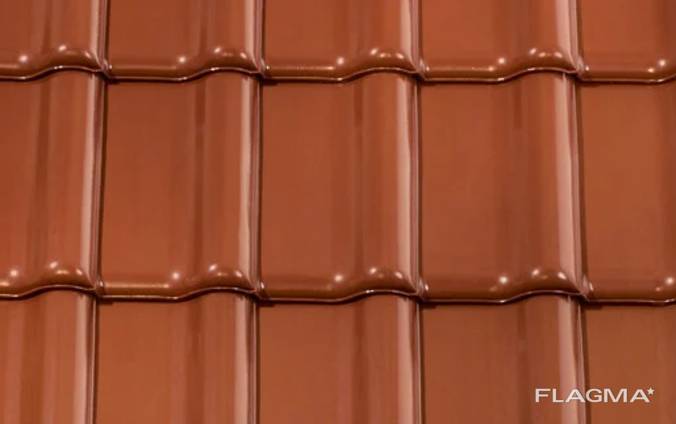 Керамическая черепица Creaton Titania медная ангоб