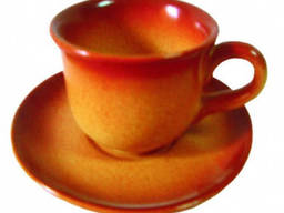 Керамический чашка с блюдцем Alpari KES0646В
