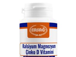 Комплекс кальций, магний, цинк, витамин Д3 Эрсаг 2024