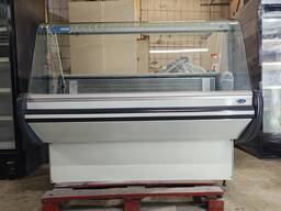 Холодильна вітрина 1,5 бу, вітрини холодильні б у, холодильний прилавок б у