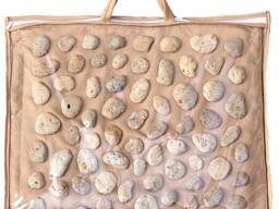 Килимок масажний з "Натуральної гальки" "Soft" 74х44см