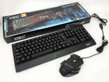 Клавиатура+мышка UKC с LED подсветкой от USB M-710, клавиатура игровая с подсветкой и. .. - фото 3