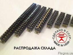 Клеммная колодка (клеммник) серии ЗН19 на 4-30 клемм.