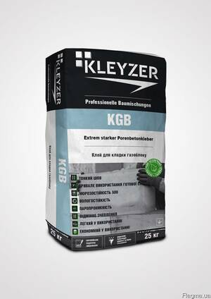 Клей Для Газоблока, Газобетона Kleyzer KGB