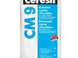 Клей для плитки Церезит СМ-9 (Ceresit). Доставка.