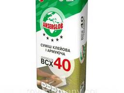 Клей для теплоизоляции Anserglob BCХ-40, 25кг