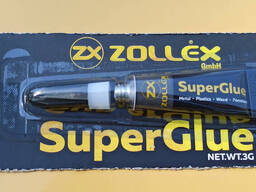 Клей (суперклей) Zollex 3г