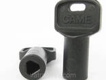 Ключ разблокировки трехгранный для автоматики ворот CAME 119RIY077 - фото 3
