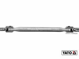 Ключ TORX двосторонній на шарнірах YATO Т55 х Т60 255 мм Cr-V