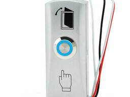 Кнопка виходу накладна EXIT 805 вузька (накладна, алюмінієва) с подсветкой