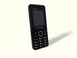 Кнопочный мобильный телефон на 4 сим карты AIEK s-mobile S73 Black - фото 1