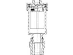 KOER KR.1244 - 1/2" Воздухоотводчик автоматический прямой с обратным клапаном (170 шт/ящ)