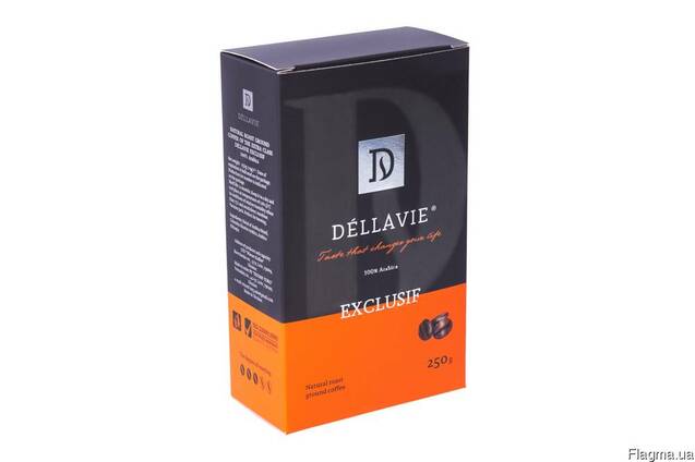 Кофе натуральный dellavie exclusif 250g