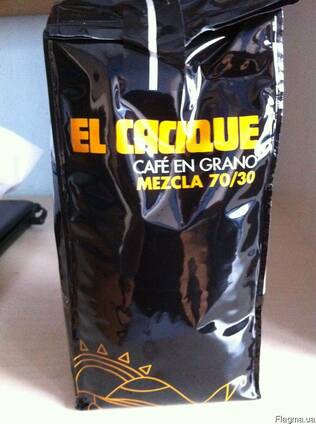Kофе в зёрнах из Испании El Cacique