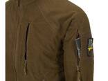 Кофта флисовая Alpha Tactical Jacket Helikon-Tex койот - фото 1