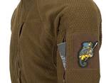 Кофта флисовая Alpha Tactical Jacket Helikon-Tex койот - фото 3