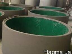 Кільця каналізаційні залізобетонні полімерно-бетонні футеровані