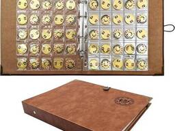 Колекційний альбом для зберігання 150 монет і 240 банкнот