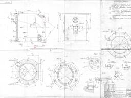 Коліно, підшипник, гайка, задвіжка, механізм чистки дверей, тройник