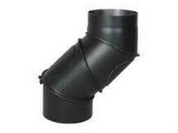 Коліно терморез. ПЕ Ду160х45° **