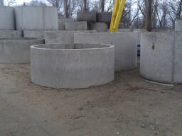 Кольца для канализации д. 2, высотой 0.6, 0.9 и 1.2