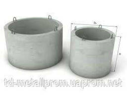 Колодцы железобетонные сборные ККС, кольца железобетонные. ..