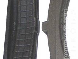 Колодка тормозная гребневая