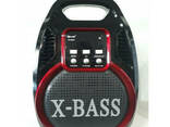 Колонка комбик Golon RX-820 BT Bluetooth mp3 радиомикрофон пульт цветомузыка Черный с. .. - фото 1