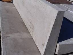 Полупарапет бетонный 1250х500х70 мм