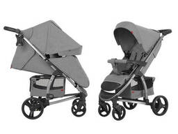 Коляска прогулочная Carrello Vista CRL-8505 Steel Gray в льоні