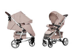 Коляска прогулочная Carrello Vista CRL-8505 Stone Beige в льоні
