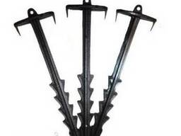 Колышек (шпилька) 100шт/упак, для закрепления агроволокна, а