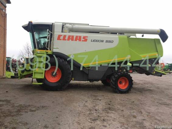Комбайн зерноуборочный Claas Lexion 550 (Клас Лексион 550)