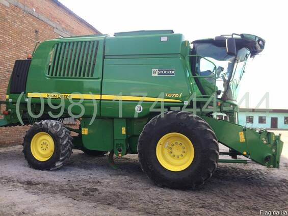Комбайн зерноуборочный John Deere Т670i (Джон Дир Т670i)
