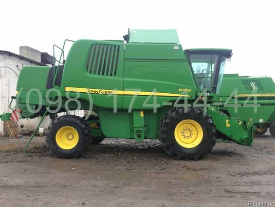 Комбайн зерноуборочный John Deere W550 (Джон Дир W550)
