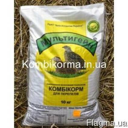 Комбикорм для перепелов Мультигейн