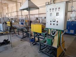 Лінія для вироб-ва профільної продукції з термопластичних полімерів методом екструзії (ви