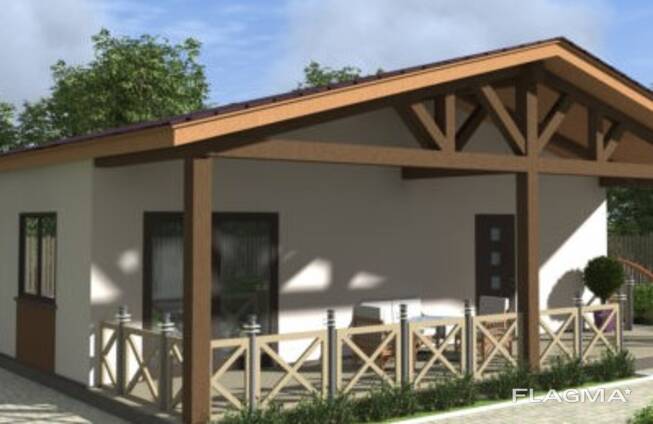 Комплект дома из СИП панелей с доставкой.