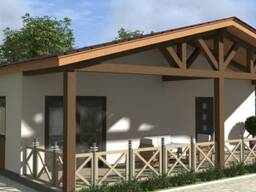 Комплект дома из СИП панелей с доставкой.