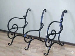 Комплект кованных для скамейки Мария со спинкой без подлокотников тр20х20 200х650х900мм...